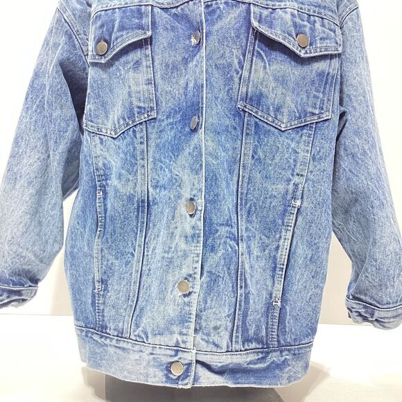 Vintage Sears Acid Wash Denim Jacket - Picture 7 of 9